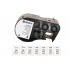 Brady M4-47-422 / 170738, 25.40 mm x 12.70 mm, Polyester, testo nera / sfondo bianco