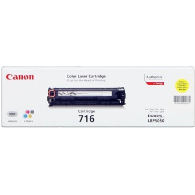 Canon CRG-716 giallo (yellow) toner originale