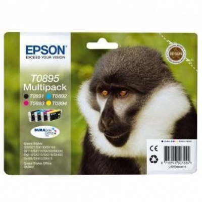 Epson T08954010 T0895 multipack di cartucce originali
