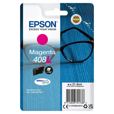 Epson 408L C13T09K34010 magenta (magenta) cartuccia originale
