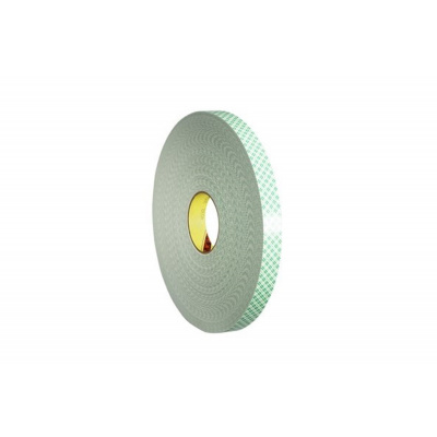 3M 4008 Nastro biadesivo in schiuma, sp. 3,2 mm, 19 mm x 33 m