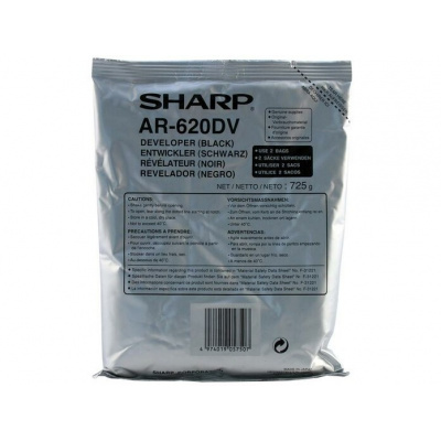 Sharp AR-620DV nero (black) developer originale