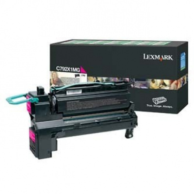 Lexmark C792X1MG magenta toner originale