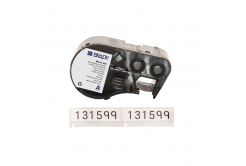 Brady M4-61-483 / 170771, 12.70 mm x 50.80 mm, Polyester, testo nera / sfondo bianco