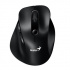 Mouse senza fili, Genius Ergo 9000S 31030038400, nero, ottica, 2400DPI
