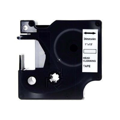Dymo 5379C, 24mm x 4m, testo nera / sfondo bianco, pulizia, nastro compatibile