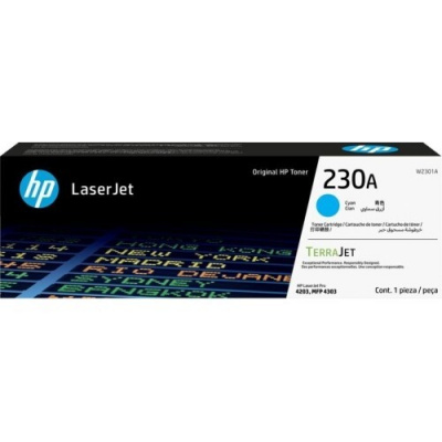 HP 230A W2301A ciano (cyan) toner originale