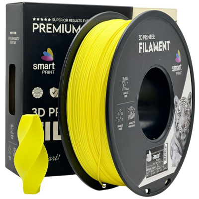 Smart Print FG-S86-E1, 3D filamento, PLA, 1,75mm, 1000g, Giallo (Meta yellow)