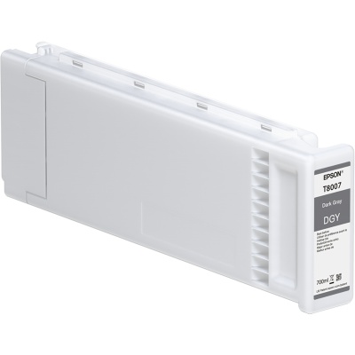 Epson T8007 C13T800700 scuro grigio (dark gray) cartuccia originale