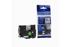 Nastro compatibile con Brother TZ-251 / TZe-251, 24mm x 8m, testo nera / sfondo bianco