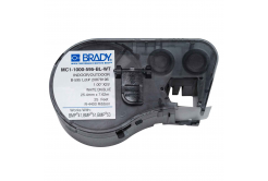 Brady MC1-1000-595-BL-WT / 131594, nastro autoadesivo 25.40 mm x 7.62 m
