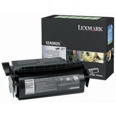 Lexmark 12A0825 nero (black) toner originale