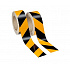 3M 13058 AP Nastro riflettente per segnaletica di avvertimento, tratteggio nero-giallo 50 mm - al metro
