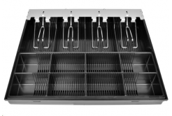 Virtuos EKN9034 portabanconote per cassetti portadenaro C420D/C430D, fermagli metallici
