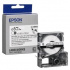 Epson LK-4WBA5 C53S654904 6mm x 9m, testo nera / nastro bianco, tubo termoretraibile originale