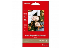 Canon 2311B003 Photo Paper Plus Glossy, carta fotografica, lucido, bianco, 10x15cm, 4x6", 275 g/m2, 50 pz P