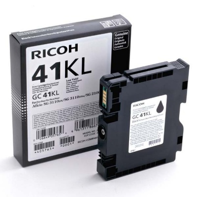 Ricoh GC41KL 405765 nero (black) cartuccia gel originale