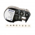 Brady M4C-500-595-CL-BK / 170814, 12.70 mm x 6.10 m, Vinile, testo nero / sfondo trasparente