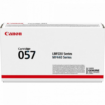 Canon 057 nero (black) toner originale 