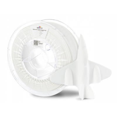 Spectrum 81006 3D filamento, Light Weight PLA, 1,75mm, 1000g, PURE WHITE
