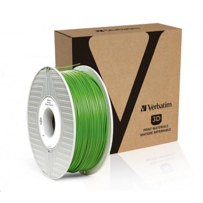 Verbatim 55324 3D filamento, PLA, 1,75mm, 1000g, 335m, Verde (Green)