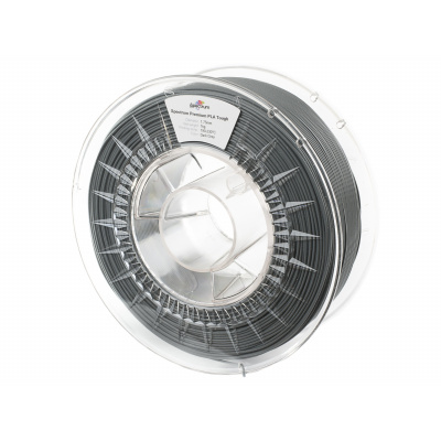 Spectrum 80196 3D filamento, PLA Tough, 1,75mm, 1000g, Grigio scuro (Dark grey)