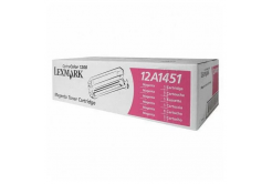 Lexmark 12A1451 magenta toner originale