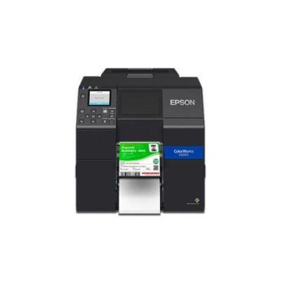 Epson ColorWorks C6000Ae C31CH76102, colore stampante di etichette, cutter, disp., USB, Ethernet, black