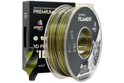 Smart Print FG-S98-E1, 3D filamento, PLA Silk, 1,75mm, 1000g, Dual Color, Multicolore (Black, Gold)