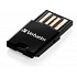 VERBATIM Tablet microSDHC C10/U1 con lettore USB 32GB (R:45MB/s, W:10MB/s)