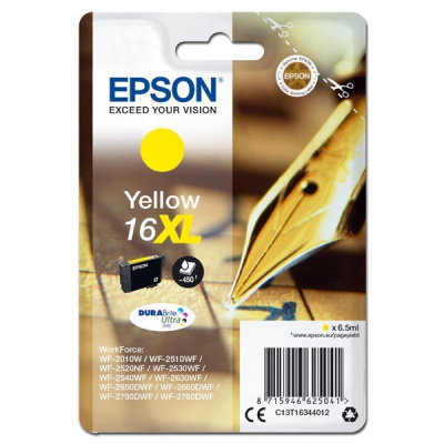 Epson 16XL C13T16344012 giallo (yellow) cartuccia originale