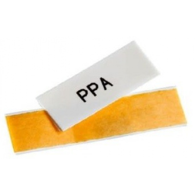Partex PPA+09000DN9, bianco autoadesivo nastro PPA+, 25m