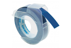 Dymo S0898140 520106, 9mm x 3m, testo bianco/sfondo blu, nastro originale