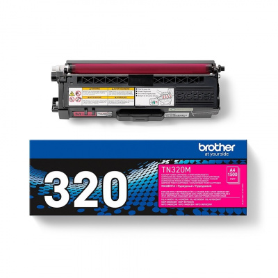 Brother TN-320M magenta toner originale