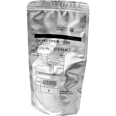 Ricoh 28 B1219640 nero (black) developer originale