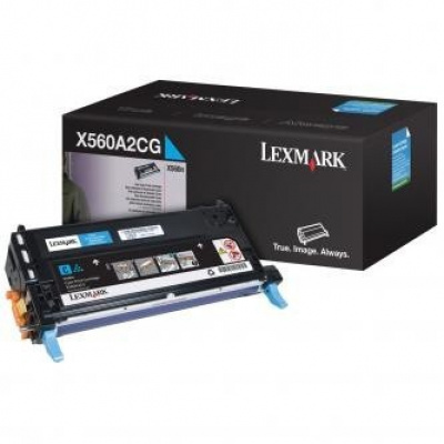 Lexmark X560A2CG ciano (cyan) toner originale