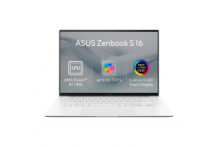 ASUS Zenbook S16 OLED/UM5606GA-OLED532W/AI7-445/16"/2880x1800/T/16GB/1TB/AMD int/W11H/Bianco/2R