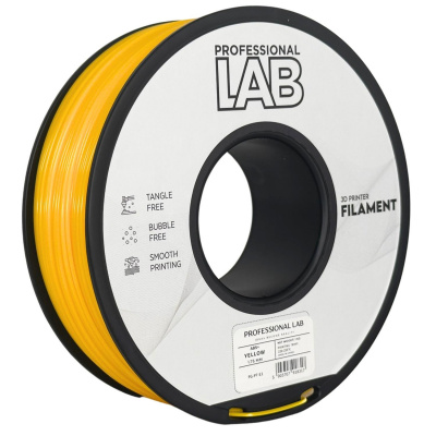 Professional Lab FG-P7-E1, 3D filamento, ABS+, 1,75mm, 1000g, Giallo (Yellow)
