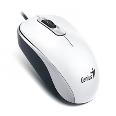 Genius Mouse DX-110 31010116109, 1000DPI, ottica, 3sp\., wired USB, bianco