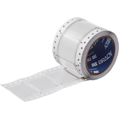 Brady LSZH-1000-2-WT / 141272, etichette, THT Low Smoke Halogen Free Permasleeve Wire Marking Sleeves, 50.80 mm x 42.16 mm