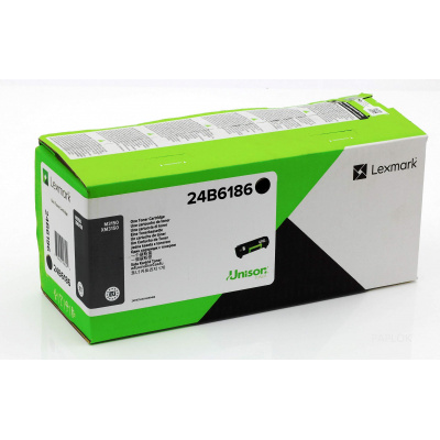 Lexmark 24B6186 nero (black) toner originale