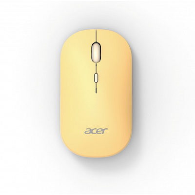 Acer AMR130/Ergonomico/Ottico/1 600 DPI/USB+BT/Giallo