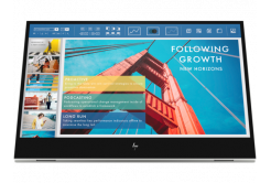 Monitor HP E-Series E14 G4 1B065AA#ABB, IPS, 14", 1920x1080, 2xUSB-C portatile