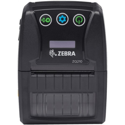 Zebra ZQ210 ZQ21-A0E12KE-00, stampante di etichette, 8 dots/mm (203 dpi), linerless, CPCL, USB, BT (iOS), black