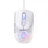 Marvo Mouse FIT LITE G1 FIT LITE G1 WH, 12000DPI, ottico, 7sp\., wired USB, bianco, gaming, RGB retroilluminazione