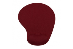 Powerton ERGO PALMA MINI Podložka pod myš gelová, vínově červená
