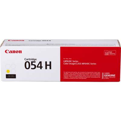 Canon CRG-054H 3025C002 giallo (yellow) toner originale