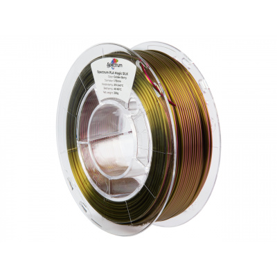 Spectrum 81396 3D filamento, PLA Magic Silk, 1,75mm, 250g, Multicolore (Golden berry)