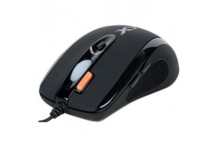A4Tech Mouse X-710BK, 2000DPI, ottica, 7sp\., wired USB, nero, gaming