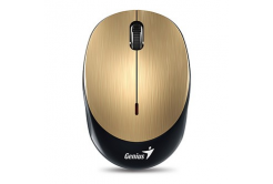 Mouse wired, Genius NX-9000BT 31030009407, oro, ottica, 1200DPI